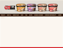 Tablet Screenshot of perrysicecream.com